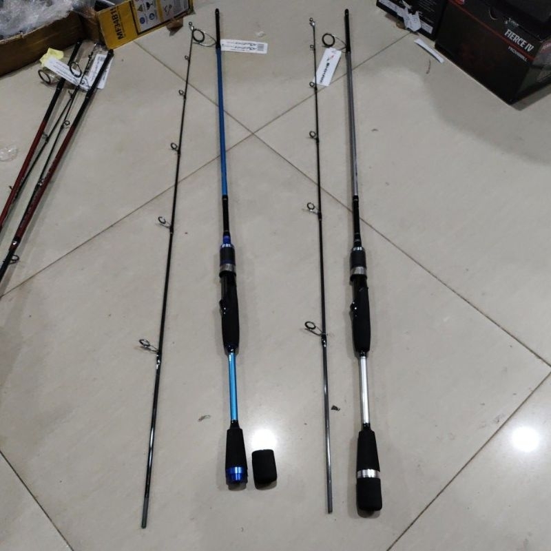joran pancing shikari raptor raptors busa js spinning solid carbon 180 cm 602