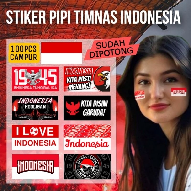 

Stiker Pipi (100pcs) Timnas Indonesia