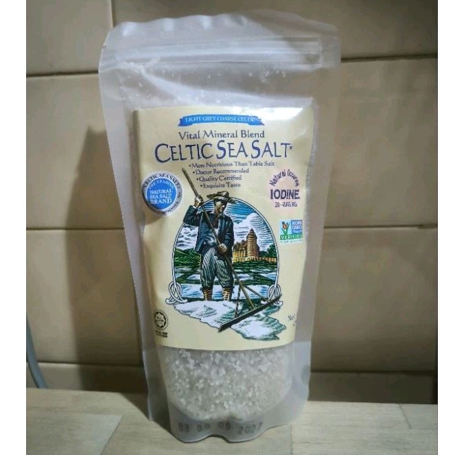 Garam kasar celtic sea coarse salt 400g