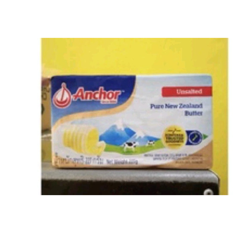 

anchor butter salted/unsalted kemasan 200gr