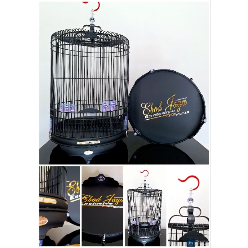 SANGKAR MURAI PVC EBOD JAYA BLACK MASTER NO.2