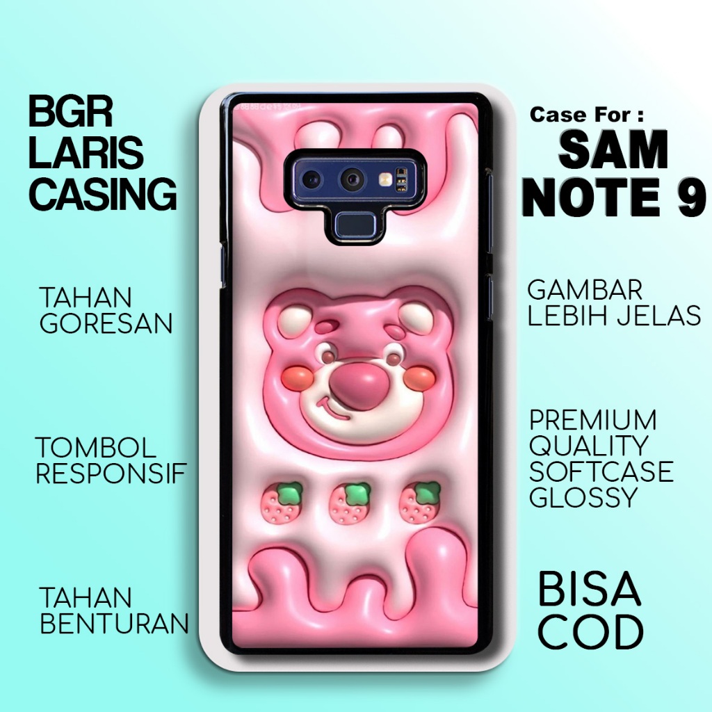 Case Samsung Note 9 Terbaru CuteBear Casing Samsung Note 9 Termurah Hardcase Softcase Glosy Terlaris