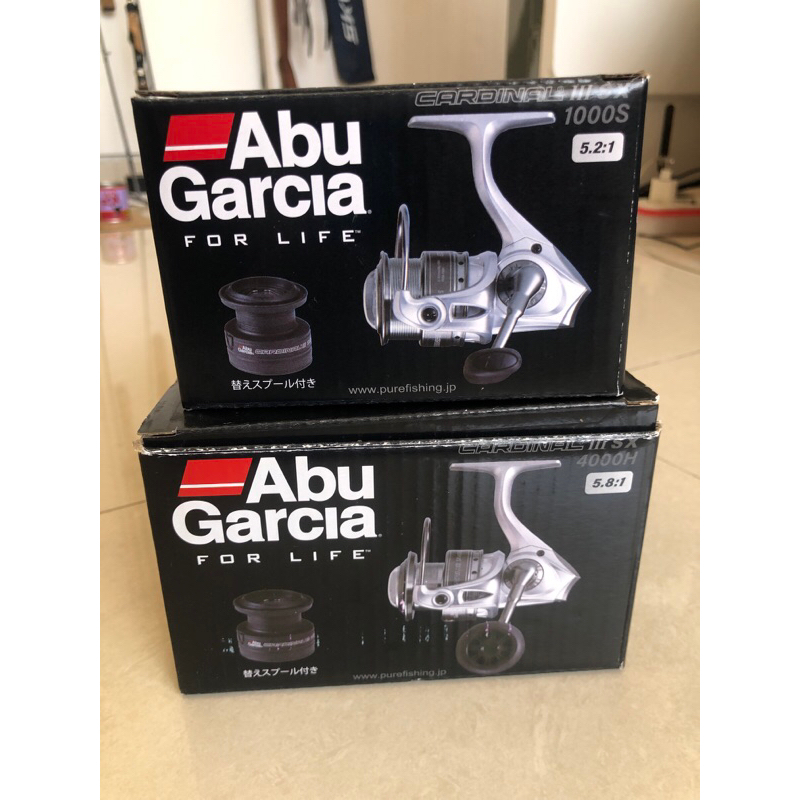 reel spin abu garcia cardinal III SX baru/new