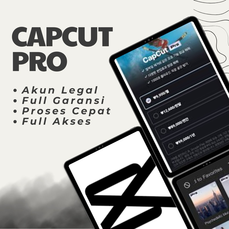 CAPCUT PRO PREMIUM