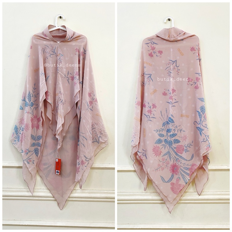 Khimar sisesa printing Batik