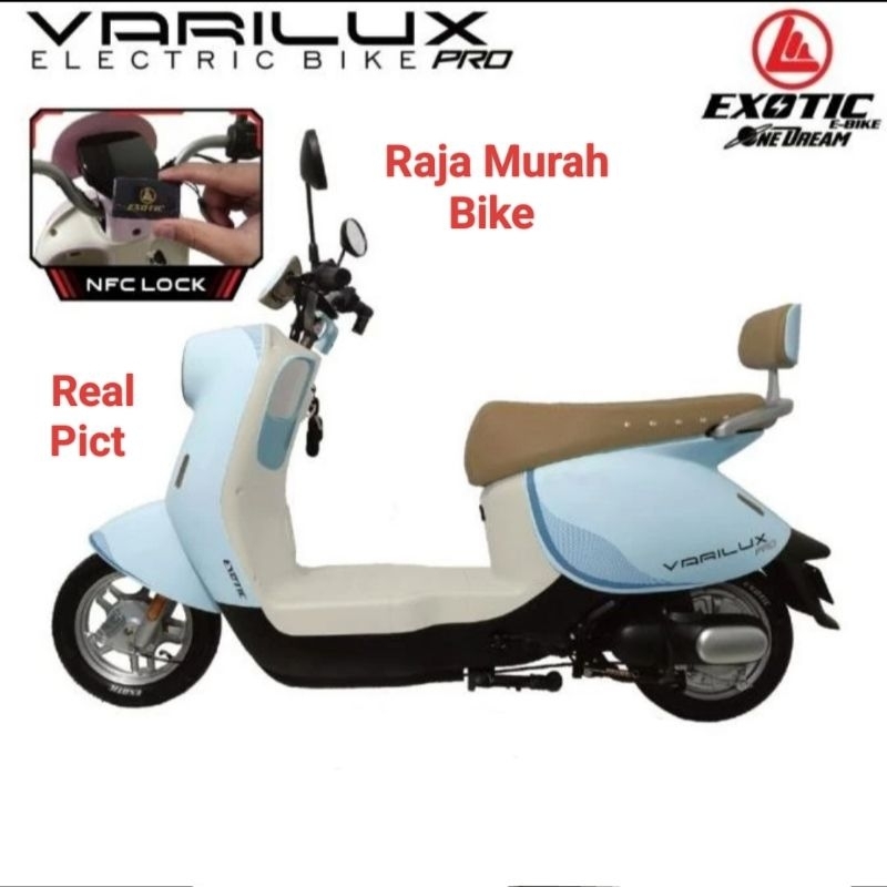 Sepeda Listrik Exotic Varilux Pro Bergaransi Sepeda Listrik Exotic Sepeda Motor Listrik