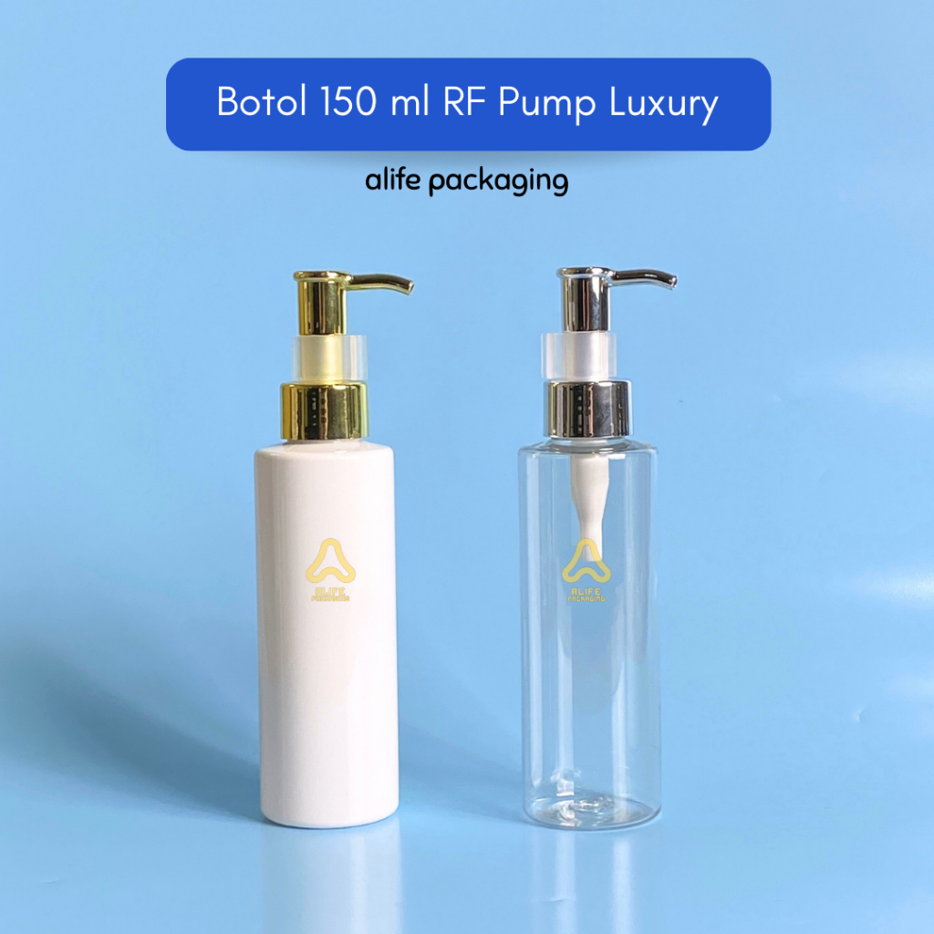 Botol Pump Luxury 150 ml | Botol Pump 150 ml | Botol Pump Lotion Luxury 150 ml - RF