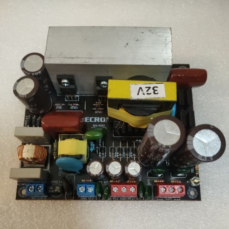 TRAFO SMPS SWITCHING 6A CT 32V EXTRA 1.5A CT15V &0-12V