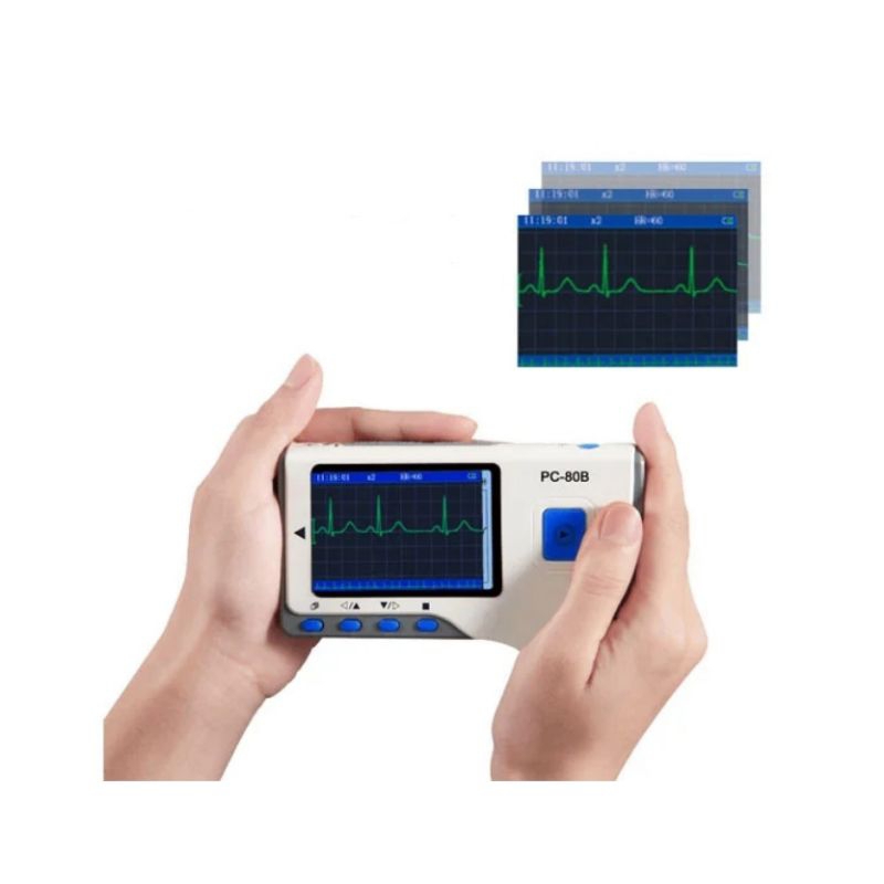 Holter EKG handheld ECG EKG pocket monitor electrocardiograph