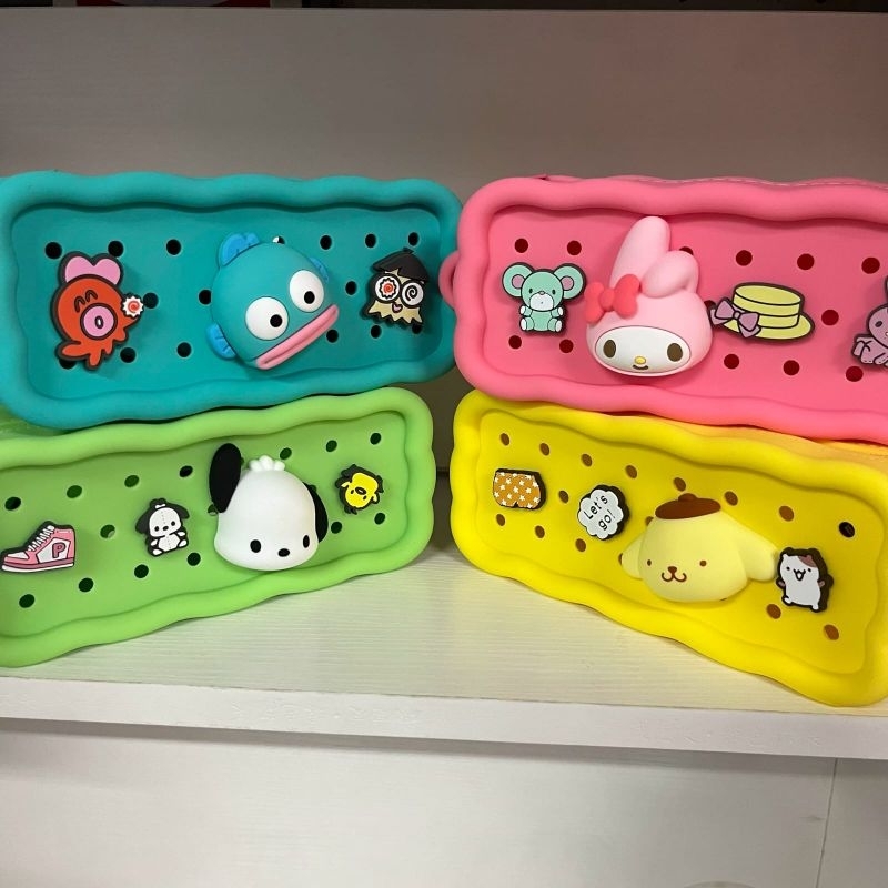 

Pensil case silikon jelly Sanrio-spongebob/kotak pensil silikon
