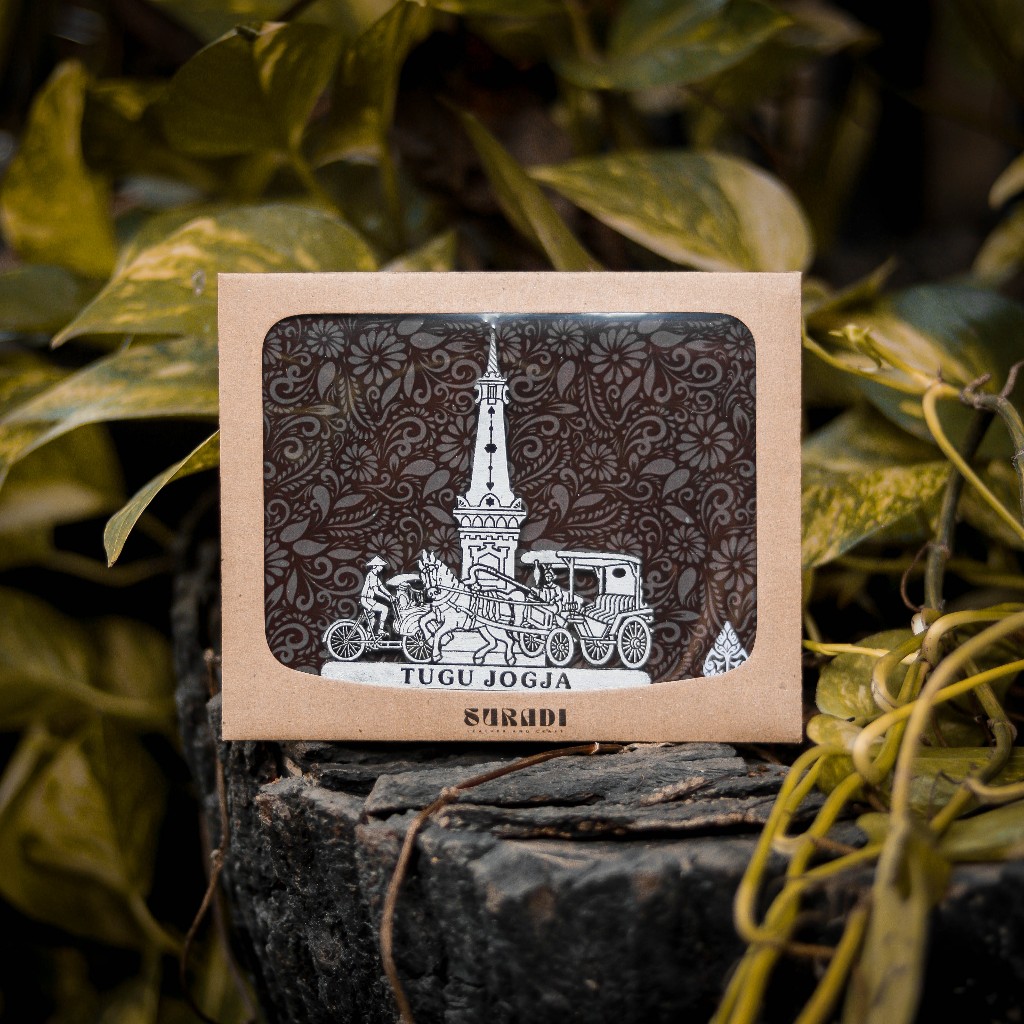Magnet Kulkas Logam Edisi Tugu Jogja Souvenir Khas Jogja