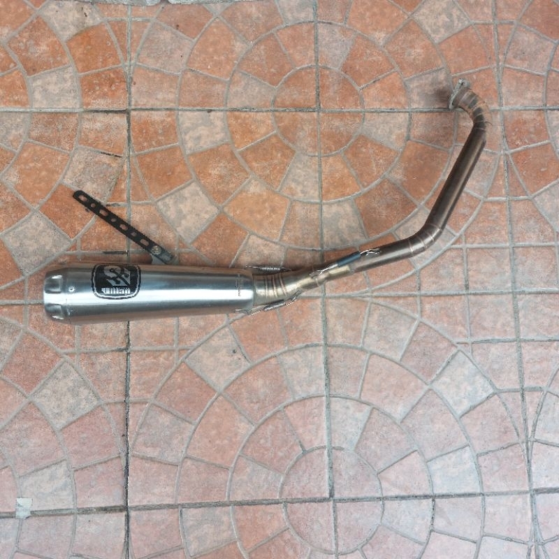 Knalpot xsr 155 Villan pro 1 underbelly Fullsystem