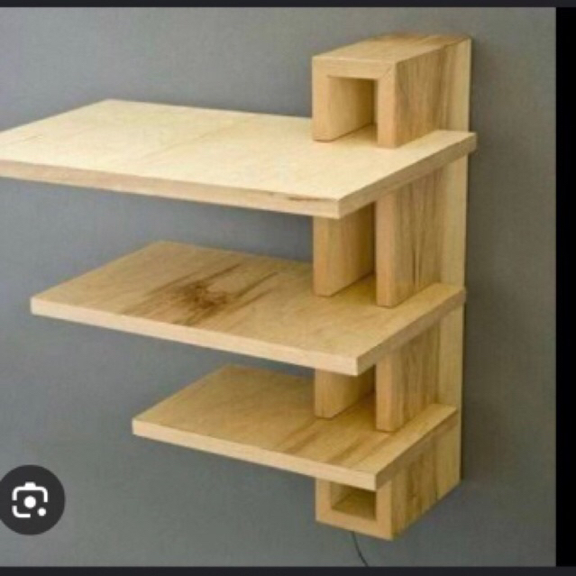 rak kayu lipat minimalis