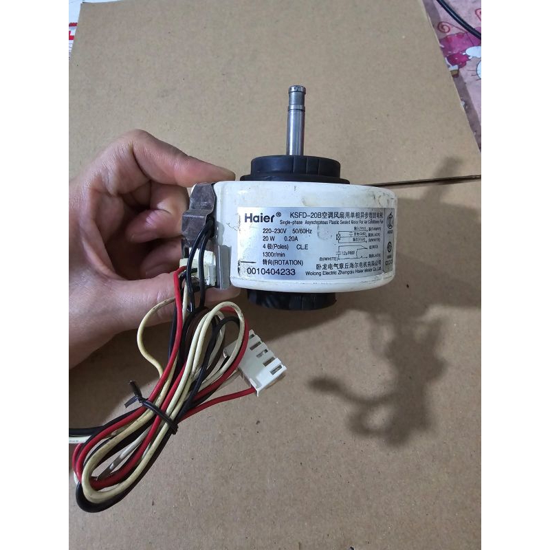 DINAMO MOTOR FAN AC HAIER HSU 20W ORIGINAL