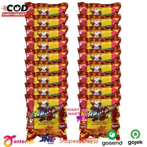 

[ HOKKY ] Komo Snack Chiki Komo Ciki Rasa Jagung Bakar Renceng isi 10 x 6gr Snack Jadoel Cemilan Anak Murah Halal Bukan Chitato Chiki