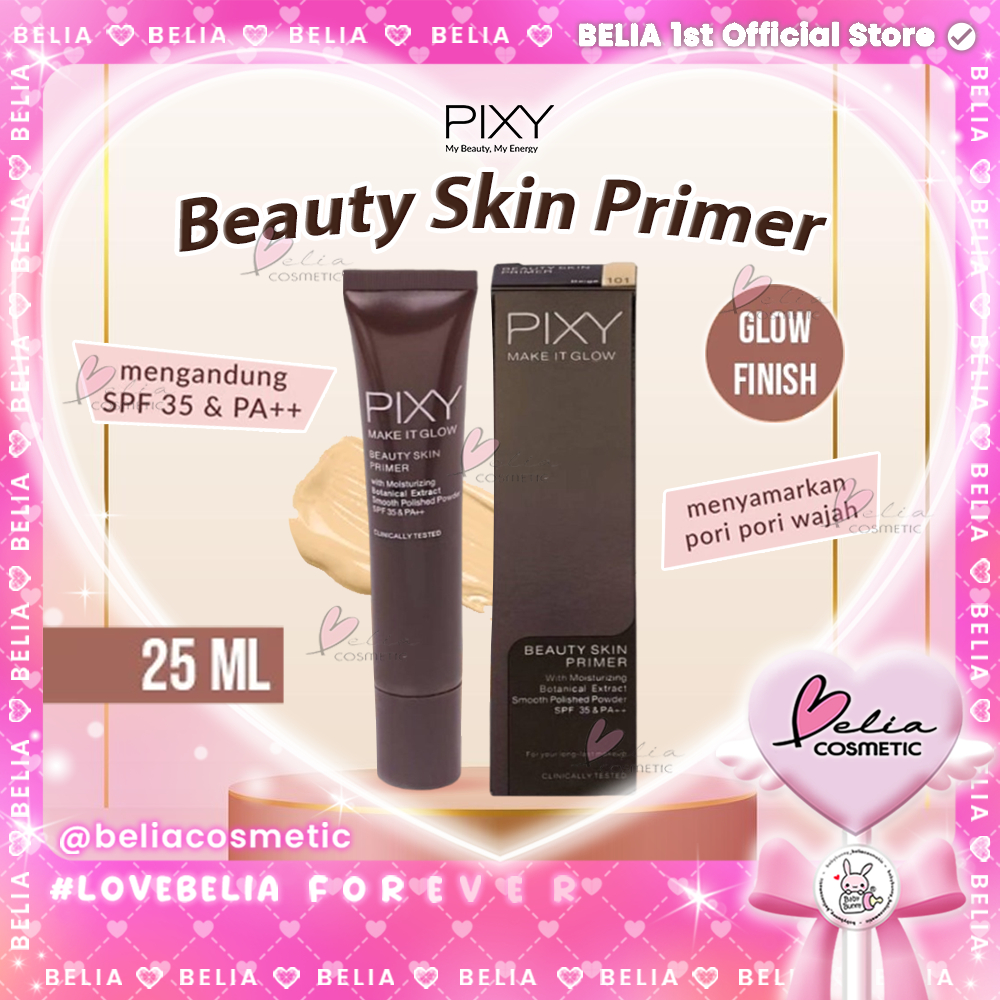 ❤ BELIA ❤ PIXY Make it Glow Skin Primer 101 Beige | base makeup