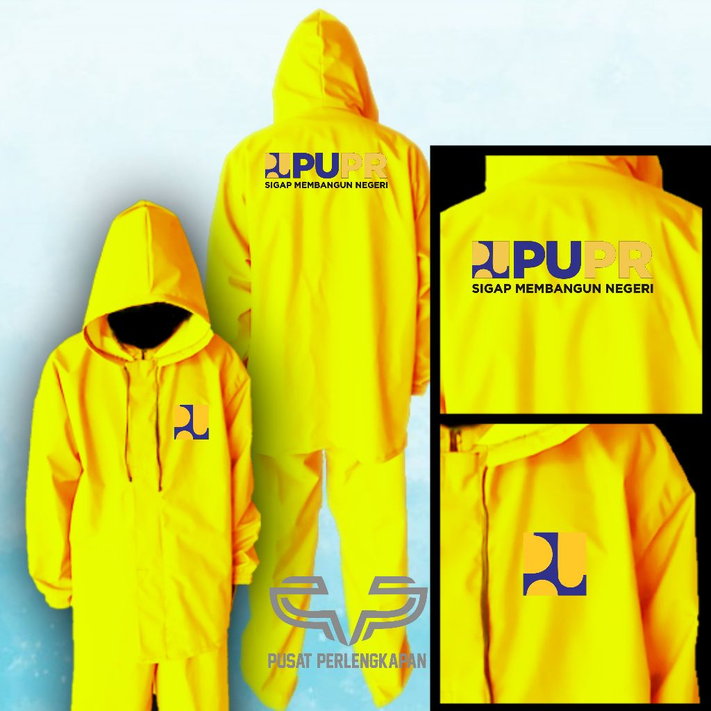 JAS HUJAN PUPR / RAINCOAT PUPR / MANTEL HUJAN PUPR / JAS HUJAN PRIA PUPR / JAS HUJAN WANITA PUPR / M