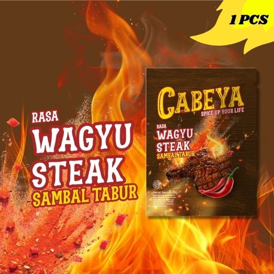 

Cabeya - Sambal Tabur Wagyu Steak -15g