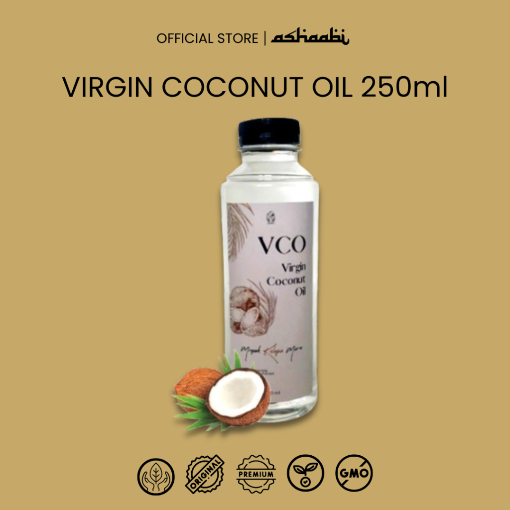 

Virgin Coconut Oil 100% Pure VCO 250ml Minyak Kelapa Murni Edible Serbaguna