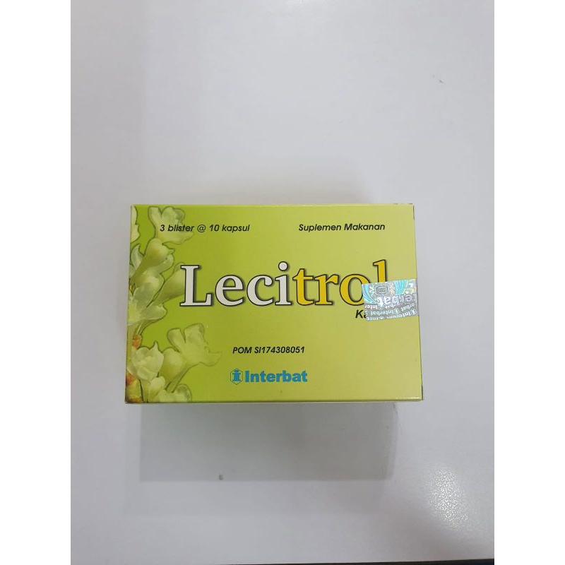 LECITROL KAPSUL ( BOX = 30 KAPSUL)