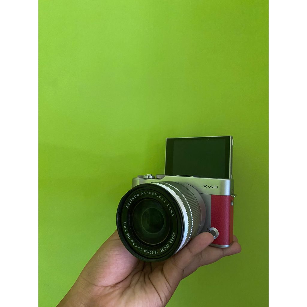 KAMERA FUJIFILM XA3 Kit 16-50MM Body Only Second Bekas Siap Pakai