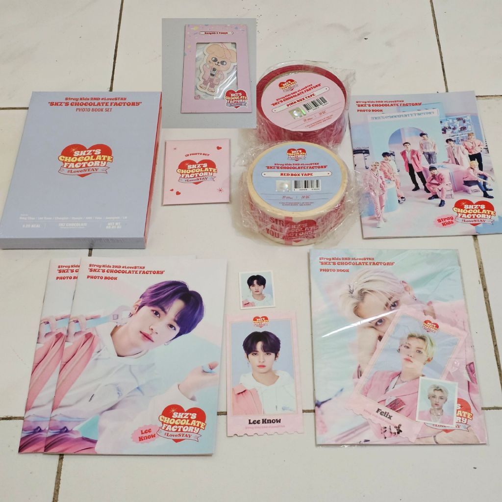 [READY] Stray Kids Chocolate Factory Goods SKZOO SKZ