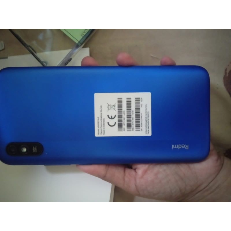 HP Redmi 9A blue second