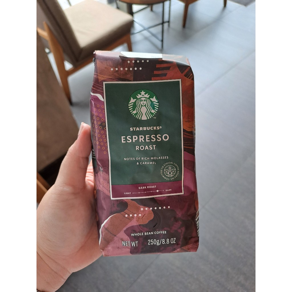 

Whole Bean Starbucks Dark Roast 250gram_Espresso