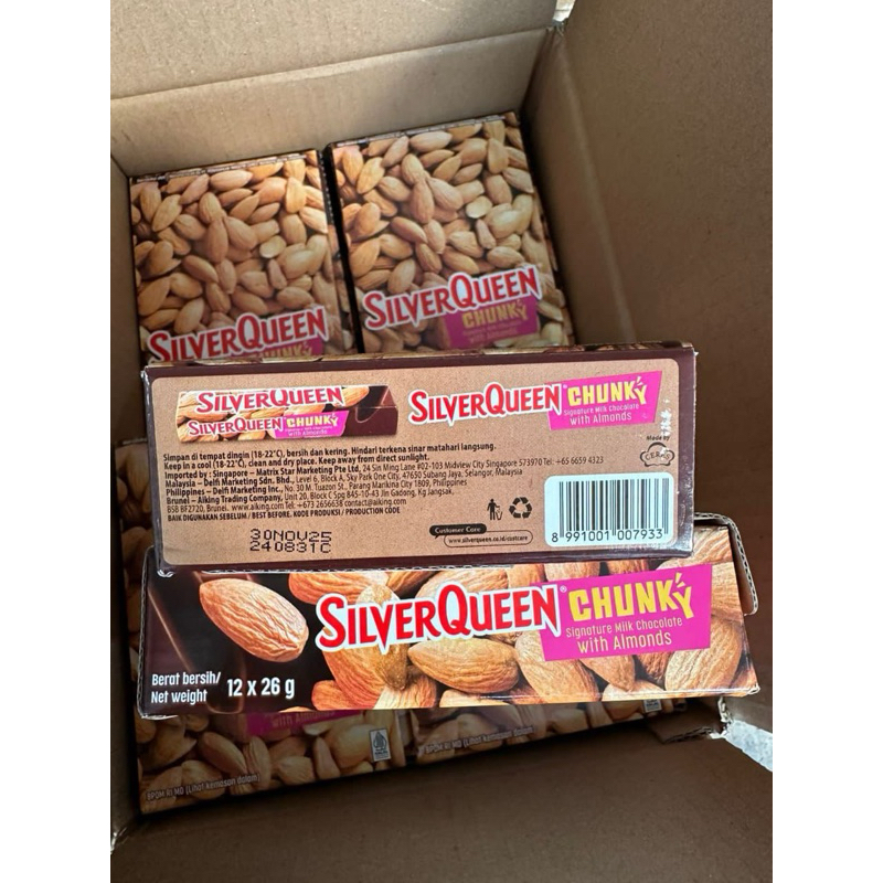 Coklat Silverqueen Chunky Bar mini