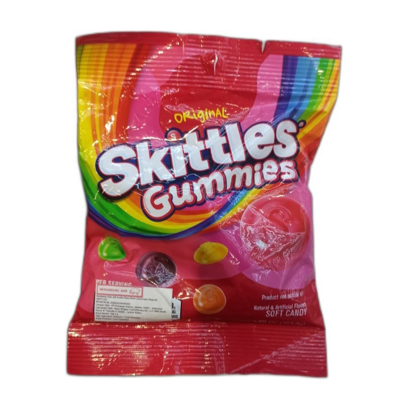 

Skittles Gummies Original Soft Candy Pouch 165g