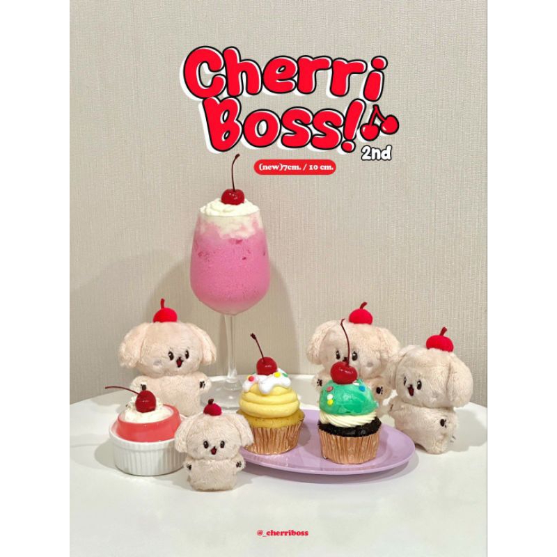 [READY STOCK] CHERRIBOSS DOLL 10CM | CHANYEOL DOLL | CHANYEOL EXO