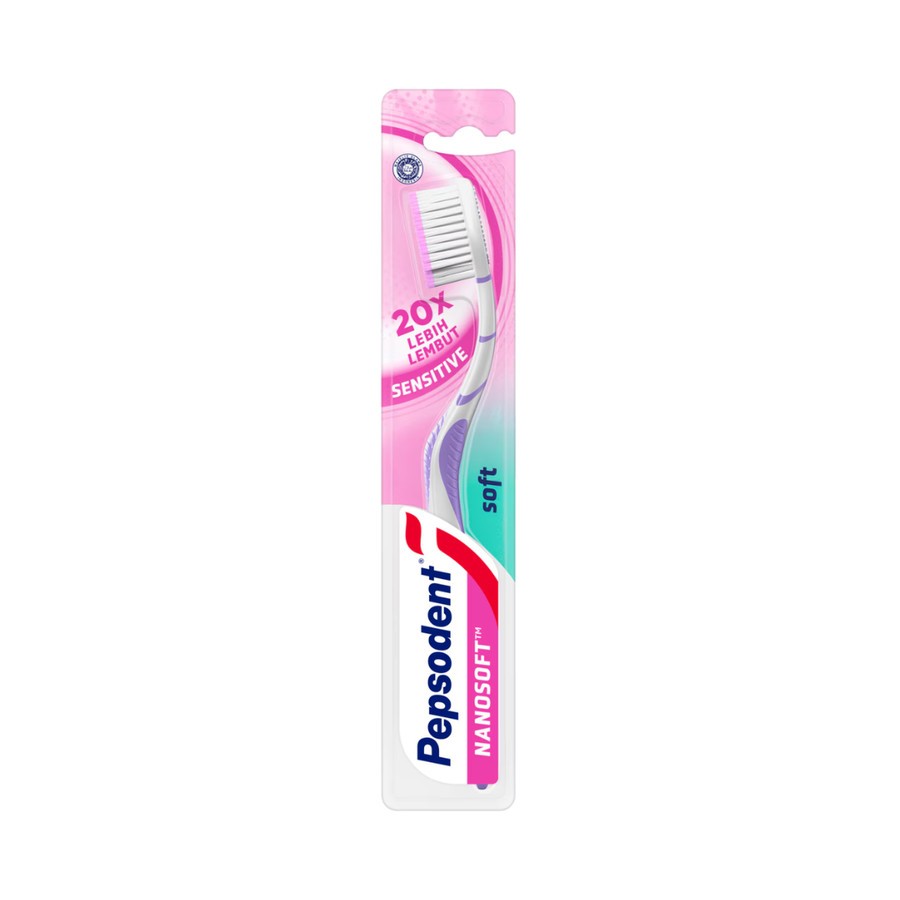 Sikat Gigi Pepsodent Nano Soft Sensitive isi 1 Pcs