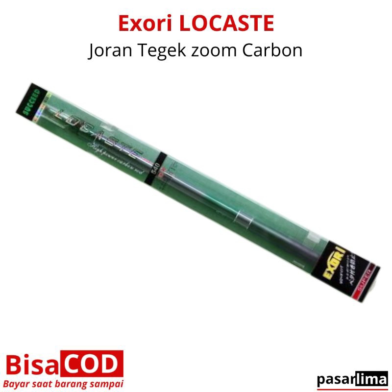 Joran Pancing exori LOCASTE zoom Tegek Carbon - Merk exori