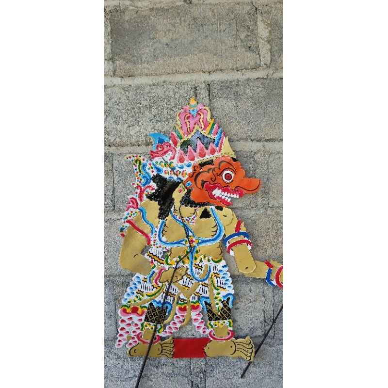 Buto Kumbakarna Wayang kertas