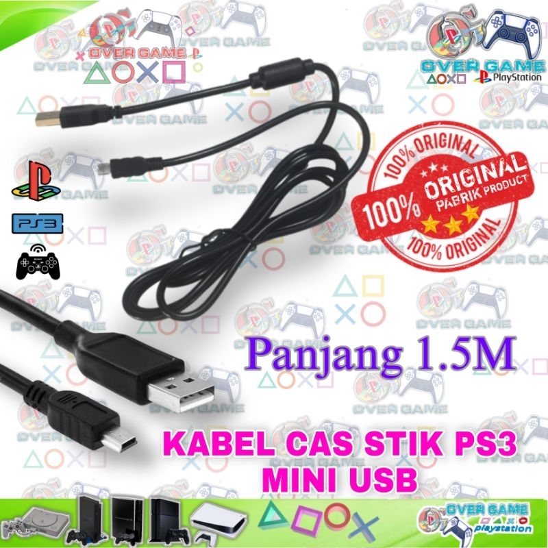 KABEL CAS  DATA MINI USB / KABEL CAS STIK PS3 / STICK PS3
