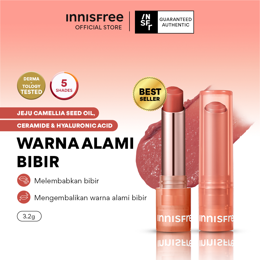 Innisfree Dewy Tint Lip Balm 3.2g - Pelembap Bibir Berwarna