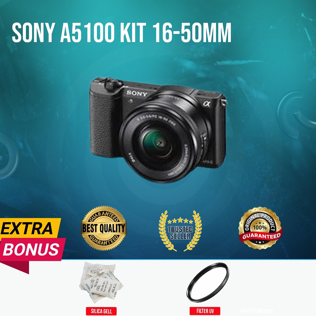 [GUBUK KAMERA] READY STOCK| SONY A5100 KIT 16-50MM OSS (SECOND) NORMAL MULUS MURAH