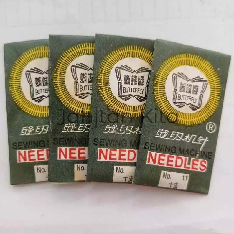 JARUM JAHIT BUTTERFLY - JARUM MESIN JAHIT - JARUM MESIN JAHIT TRADISIONAL