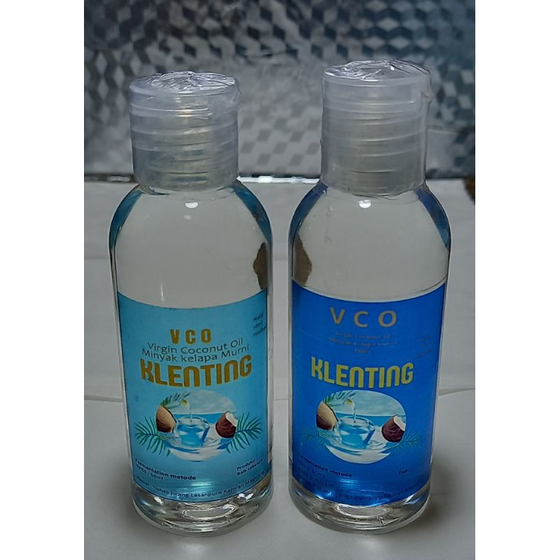 

VCO KLENTING 100%ORIGINAL KEMASAN FLIPTOP PRAKTIS 60ML