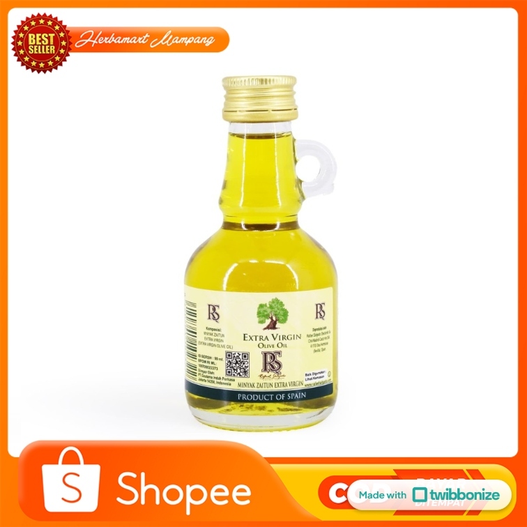 

Minyak Zaitun RS 90 ml Rafael Salgado 90ml Extra Virgin Olive Oil