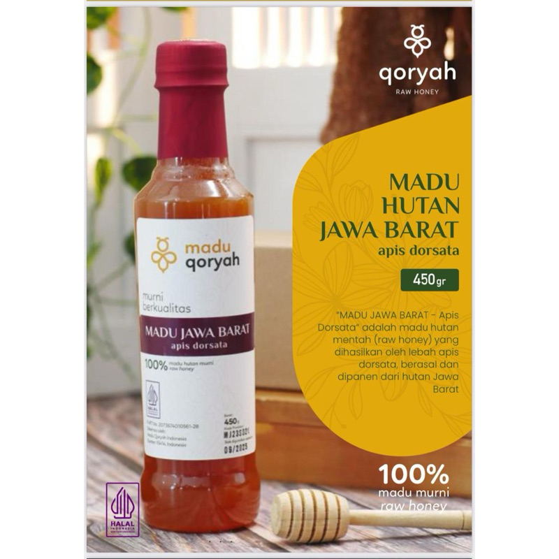 

Qoryah Madu Mentah Hutan Murni 100% - Jawa Barat
