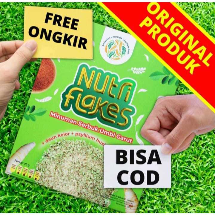 

NUTRIFLAKES Premium Original - Sereal Umbi Garut Atasi Asam Lambung