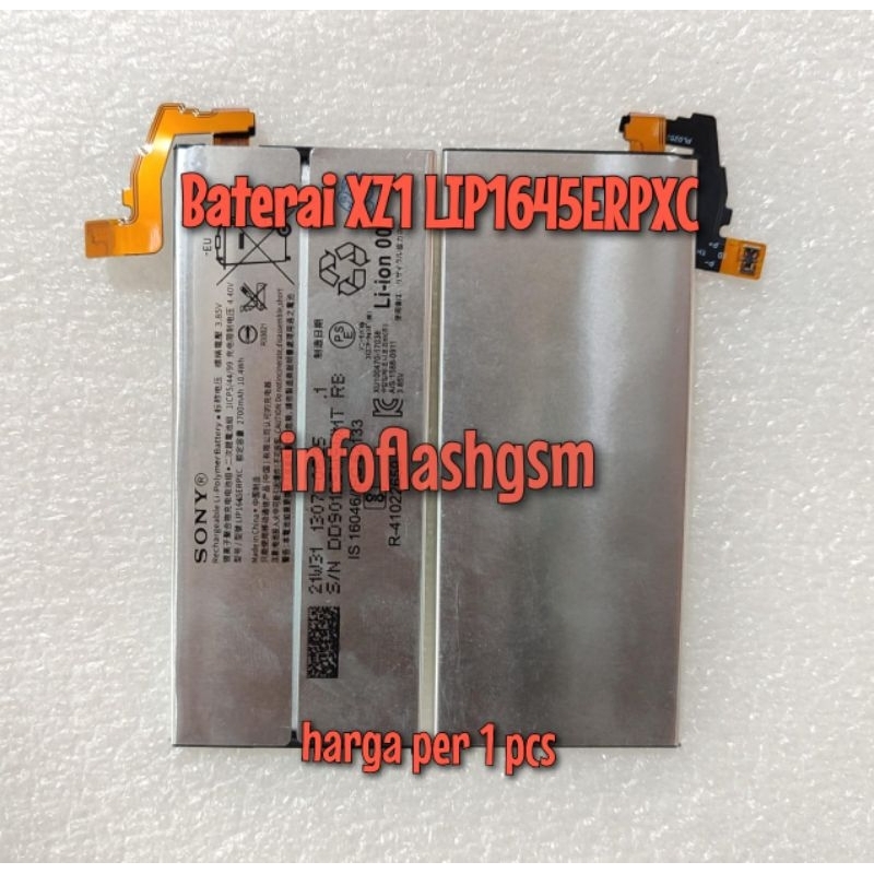 Baterai Batre Battery Sony Xperia XZ1 LIP1645ERPXC