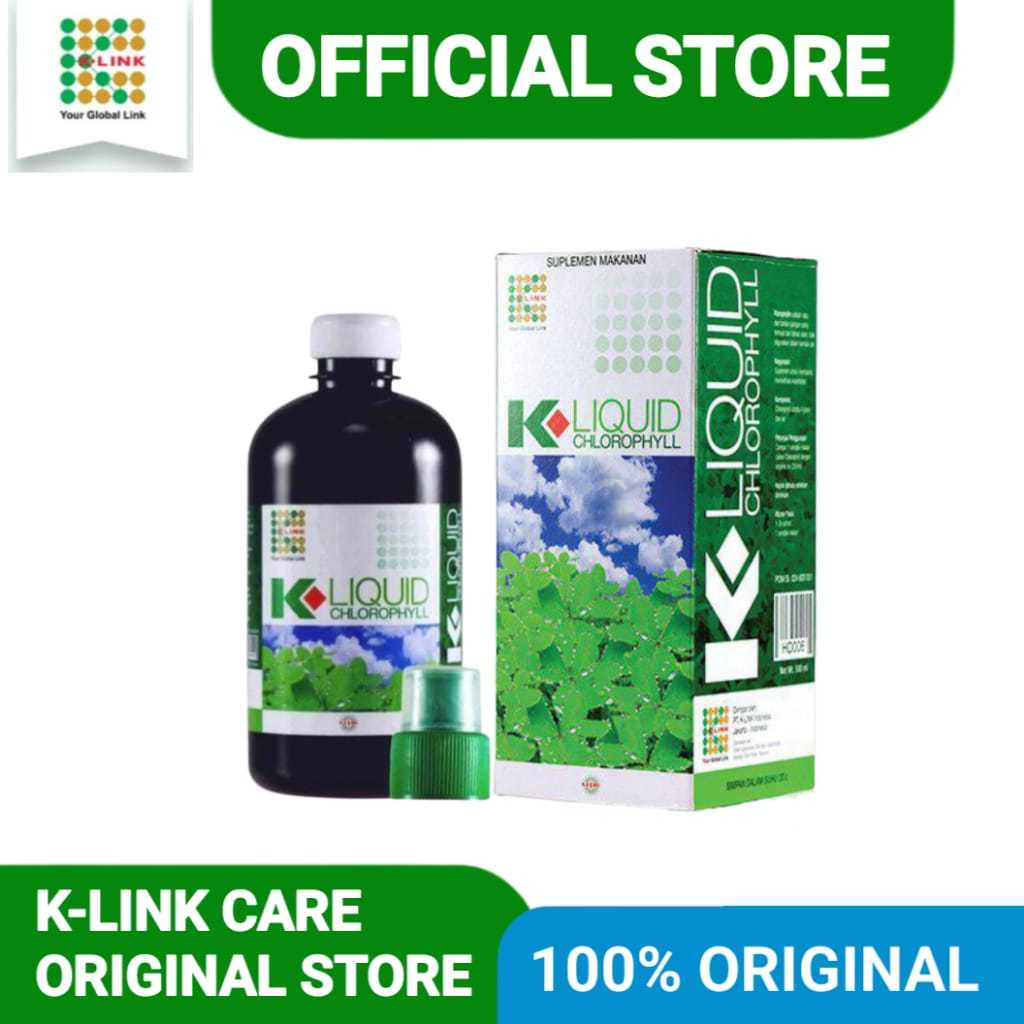 Klorofil K link Original.Klorofil K link Original asli.Kliquid chlorophyl original.Klorofil K link 5