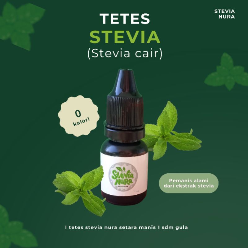 

Stevia Nura Tetes Stevia (Stevia Cair) 10 ml