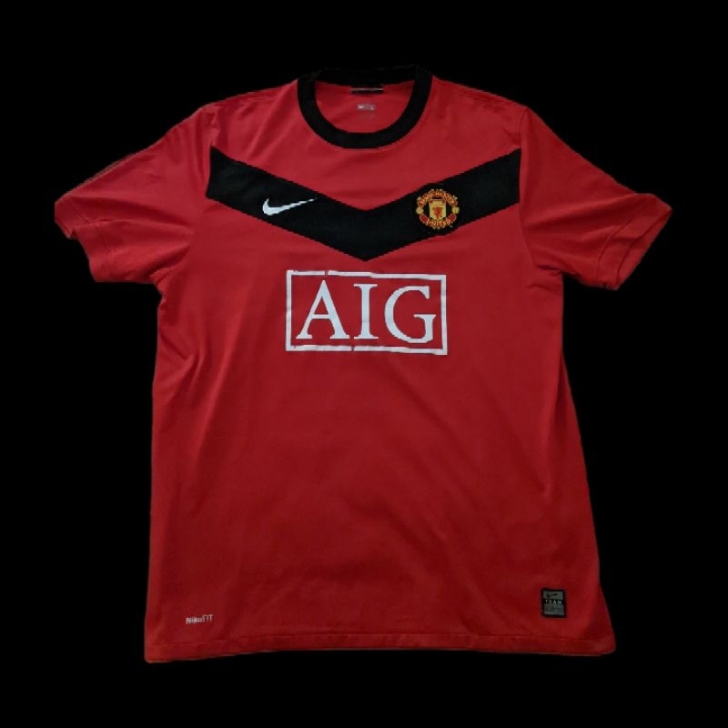 Jersey Original Manchester United Home 2009/10 #15 Vidic