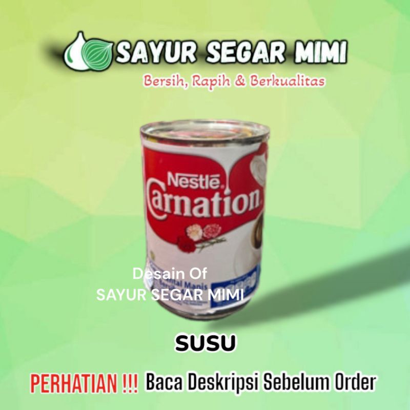 

Susu Carnation Krimer Kental Manis 488g - Sayur Segar Mimi