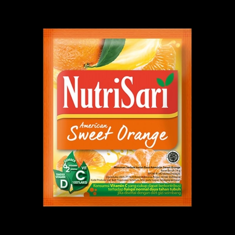 

Nutrisari Jeruk Amerika sweet Orange