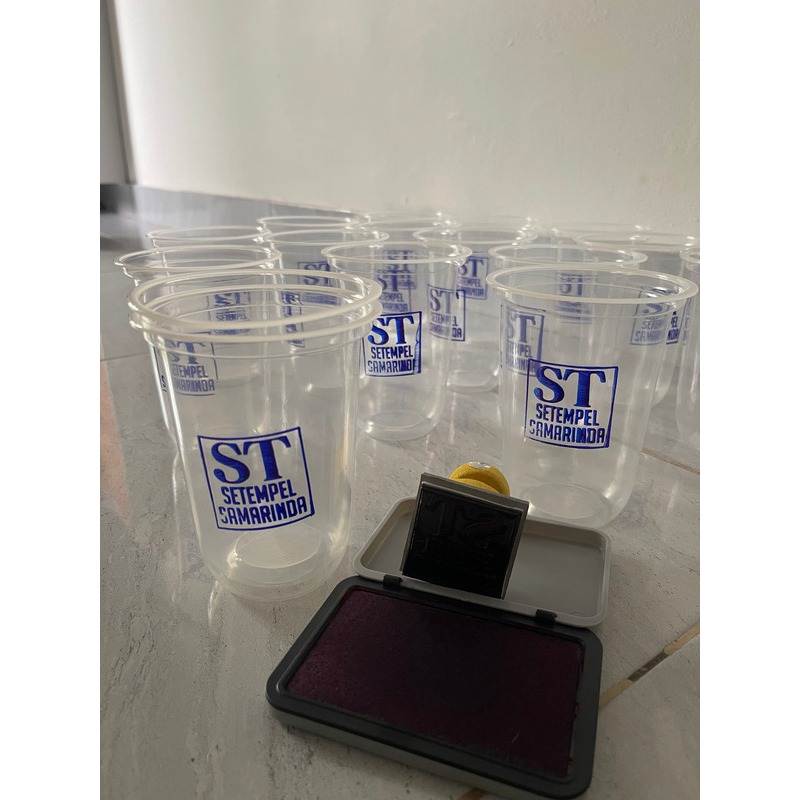 

Stempel Cup Gelas Plastik Custom