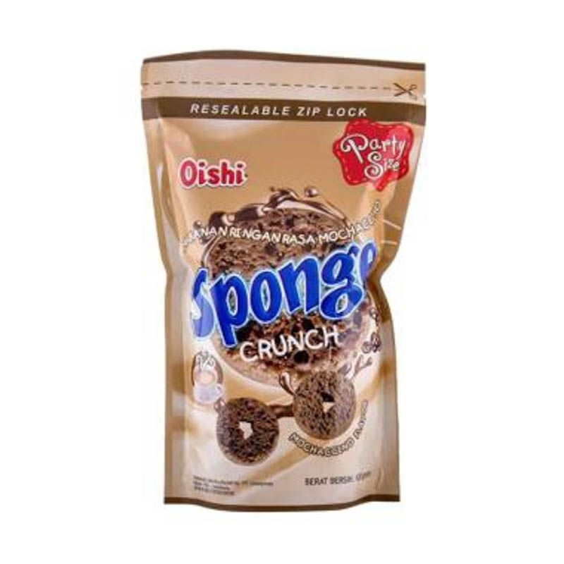 

SPONGE CRUNCH MOCHACCINO FLAVOR OISHI 100g